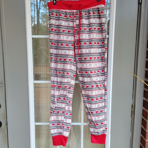 "Santa Paws" Christmas 2-Piece Pajamas Set - Size Medium (Excellent Condition) - Picture 8 of 14